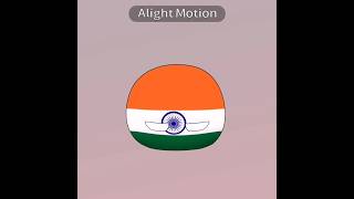 Allies of india #countryballs #trending #allies #alightmotion371