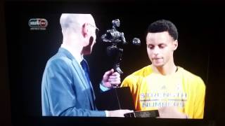 Stephen Curry 2015 NBA mvp presentation