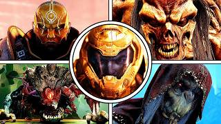 DOOM: Revelations - All Bosses (NO DAMAGE/MAX SLIDERS)