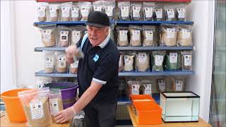 Clive Branson Fishing Vlogs Making a Cheap Continental Mix Groundbait