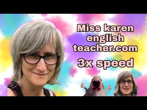 Miss karen english
