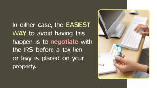Owe Taxes Colorado: IRS Tax Lien and IRS Levy