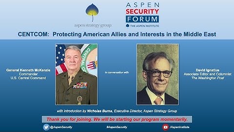 CENTCOM: Protecting American Allies and Interests in the Middle East