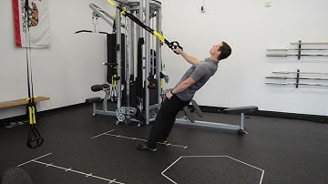 TRX Single Arm Row - Exercise Demo