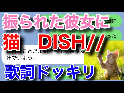 【歌詞ドッキリ】猫-DISH//で友達にLINEドッキリしたら...