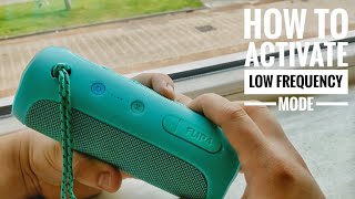 JBL Flip 4 - How To Activate Low Frequency Mode ! 