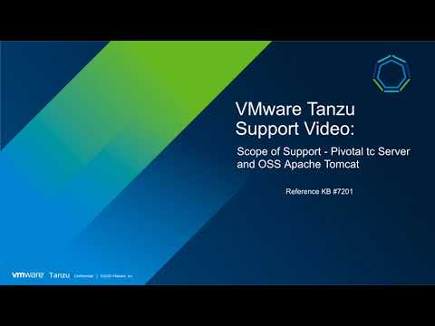 KB 7201 Scope of Support - Pivotal tc Server and OSS Apache Tomcat