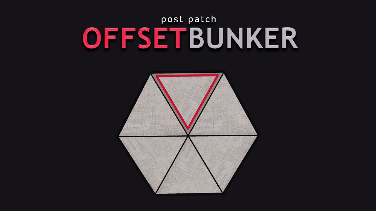 Rust Offset Bunker - Post Patch Method - YouTube