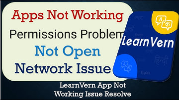 How To Fix LearnVern App not working | Loading Problem | Space Issue | Network & Permissions Issue