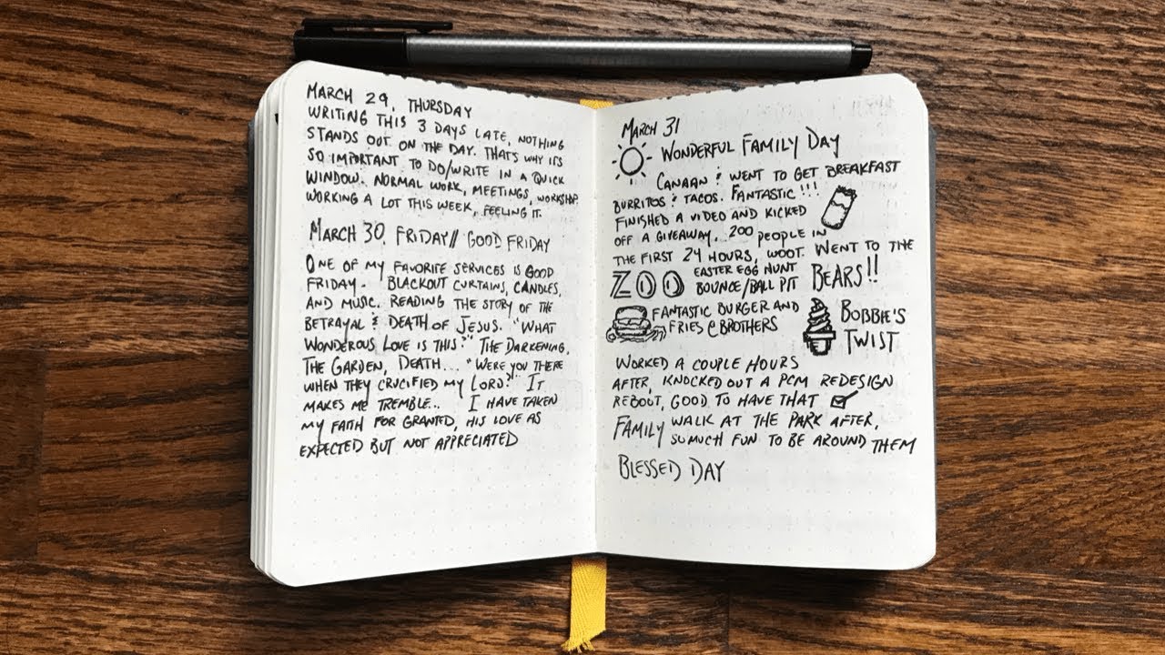 Daily Journaling and Why Writing Matters