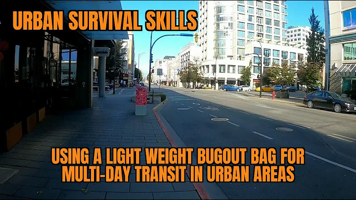 URBAN SURVIVAL SKILLS - Using a light weight bugou...