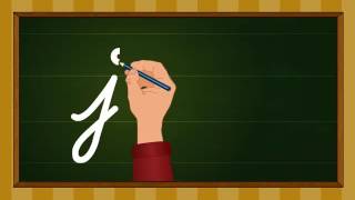 Cursive writing a to z - Kindergarten learning videos screenshot 4