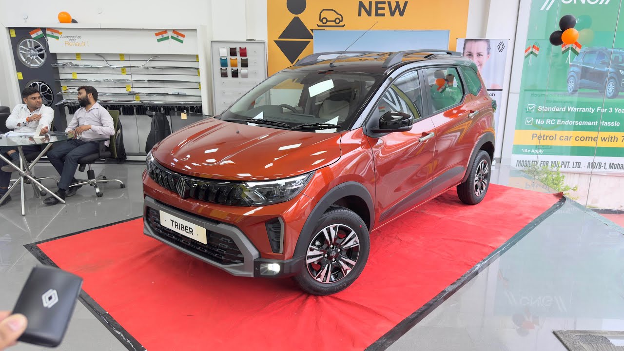 2025 Renault Triber Facelift Emotion Dual Tone Color -