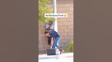 The way he ran away 🤣 #Pranks #JoeySalads #ViralVideos