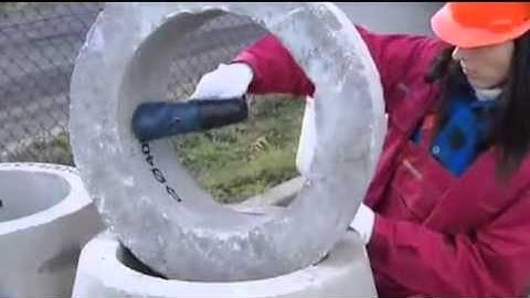 InkJet Coding and Marking of Concrete Products using the HandJet EBS-250 Portable Printer