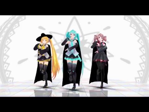 【MMD】とりぷるばかでリズムだけPiNK CAT[full][固定]