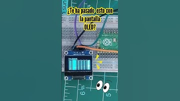 🥴  ¿Porqué salen esas  líneas del display OLED? | SSD1306 | Micropython | Raspberry Pi Pico | Shorts