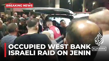 At least two Palestinians killed and 30 injured in Israeli raid on Jenin
