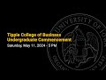 Tippie college of business undergraduate commencement  may 11 2024