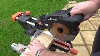 The Evolution R210SMS Sliding Mitre Saw Review