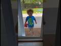 Kids &amp; Screen Doors Don't Mix | Or Do They 🤔😂 #fail #kids #ouch #ohno #afv