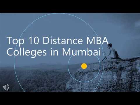 Top 10 Distance MBA Colleges In Mumbai