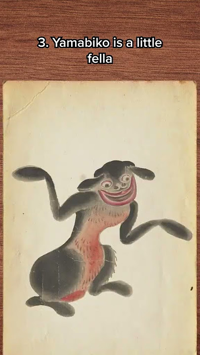 Strange creatures from Japanese folklore part 5! #shorts