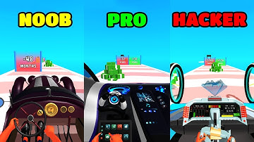 Drive to Evolve Gameplay - NOOB vs PRO vs HACKER (iOS/Android)