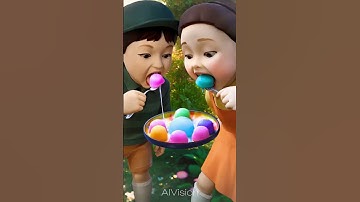 Squid Game AI Slime Mochi ASMR #squidgame #squidgame2 #ai #asmr