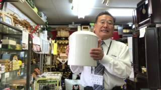 熊本アホ社長仏壇店業務日誌♬「骨壷がすぐ必要です！どこに売ってありますか？」輪島漆器仏壇店