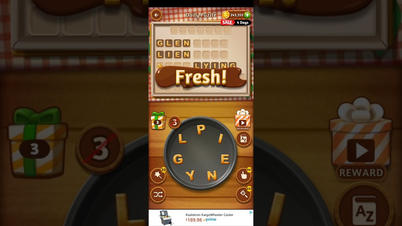 Word Cookies DAILY Puzzle May 25 2023 Answers