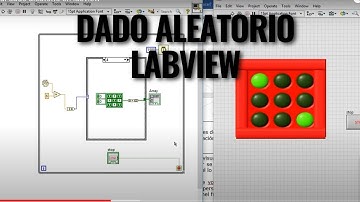 tutorial dado aleatorio en labview