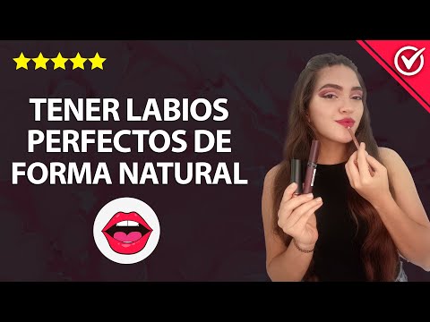 Cómo tener unos labios gruesos, rosados y naturales - Trucos caseros 👄