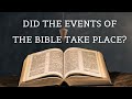 Did the Events of the Bible Take Place? | Jonathan Pageau