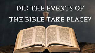 Did the Events of the Bible Take Place? | Jonathan Pageau