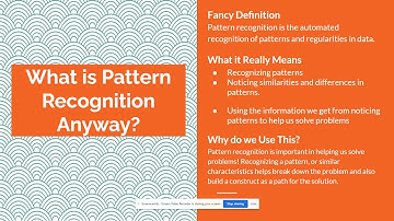 Introduction to Pattern Recognition