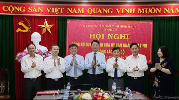 Công bố Quyết định của UBND tỉnh về công tác cán bộ tại Sở Nội vụ