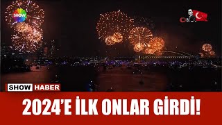 2024'ü ilk onlar kutladı! Resimi