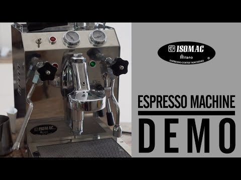 Espresso Resto Demo - Isomac Tea Due