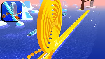 Spiral Roll - All Levels Gameplay Android,ios