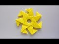 Modular origami star tutorial  how to make simple  easy paper star