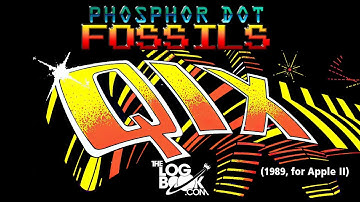 Phosphor Dot Fossils: Qix (Apple II, 1989)