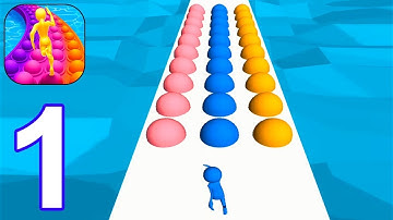 🌝🌎🪐🔴Popit io -  All Levels Gameplay Walkthrough (Android,ios)