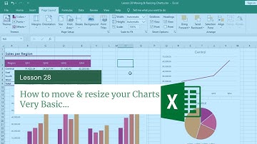 How to move and resize Charts in Excel | Excel Tips & Tricks