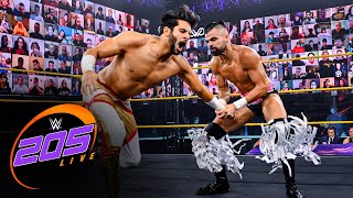 Mansoor \& Curt Stallion vs. The Bollywood Boyz: WWE 205 Live, March 12, 2021