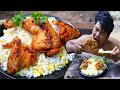 4 Big Chicken Wings BBQ Recipe - Cook Rice Corn eat with 5 Pounds of Chicken BBQ delicious Lunch