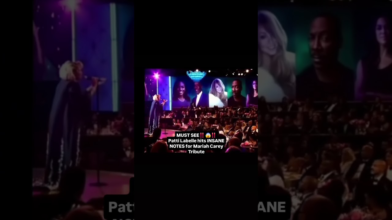 Patti Labelle hits a Bb5! Woow! #pattilabelle #mariahcarey #singer