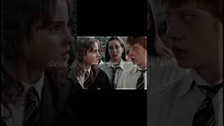 (ron × hermione) and (harry × ginny)  #hinny #romione