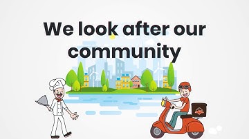 Food Delivery App Video Animation Ad