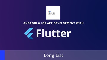 Long List in Flutter - Android and iOS Hybrid Application Development Tutorial